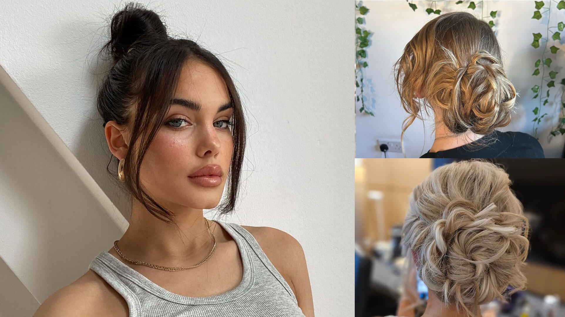 Messy Bun Hairstyles Cover Photo