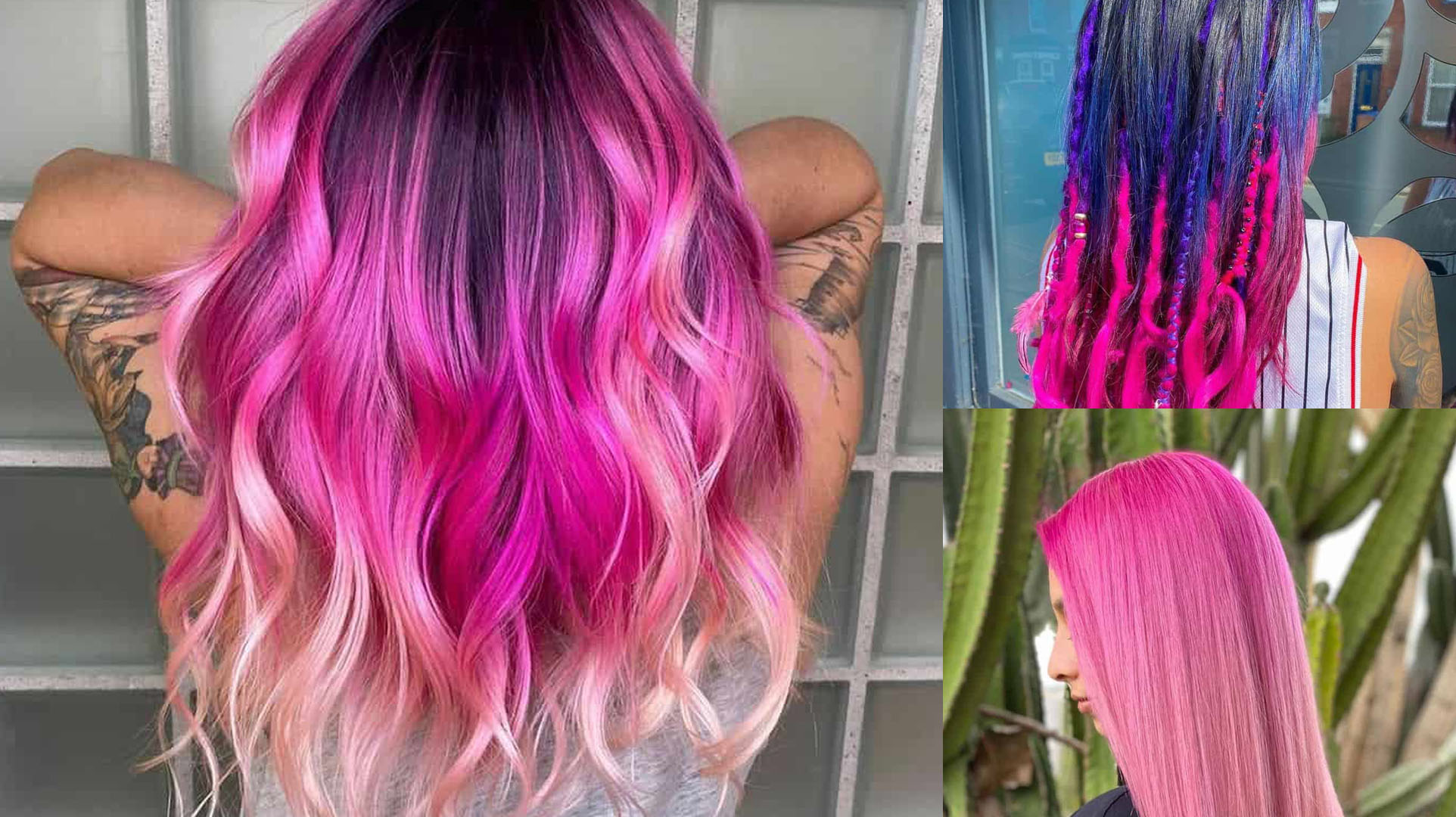 Pink Ombre Hair