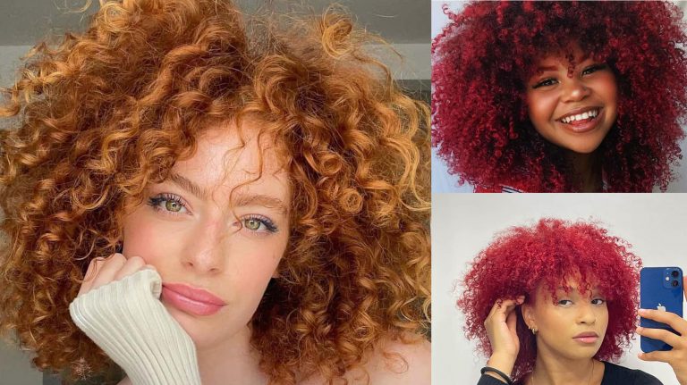 Red Curly Hairstyles